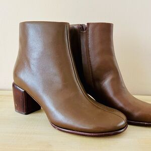 Vince Brown Ankle Boots